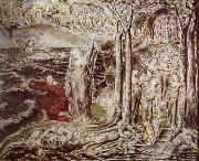 Blake, William The Circle of the Life of Man painting